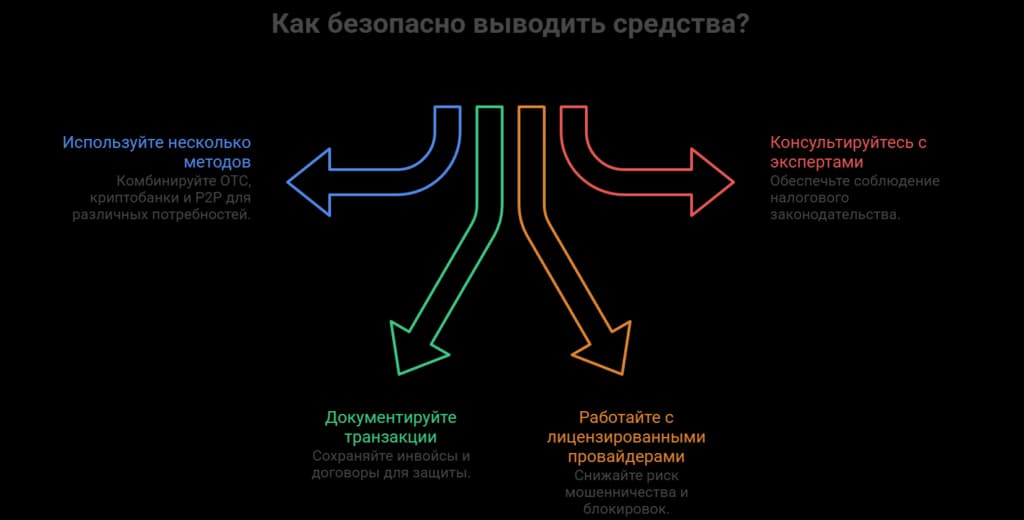 Как безопасно вывести средства