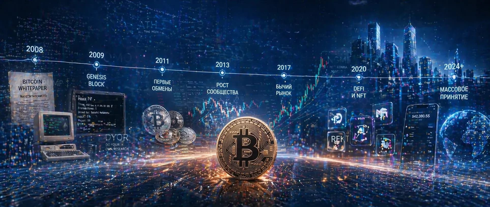 История криптовалюты