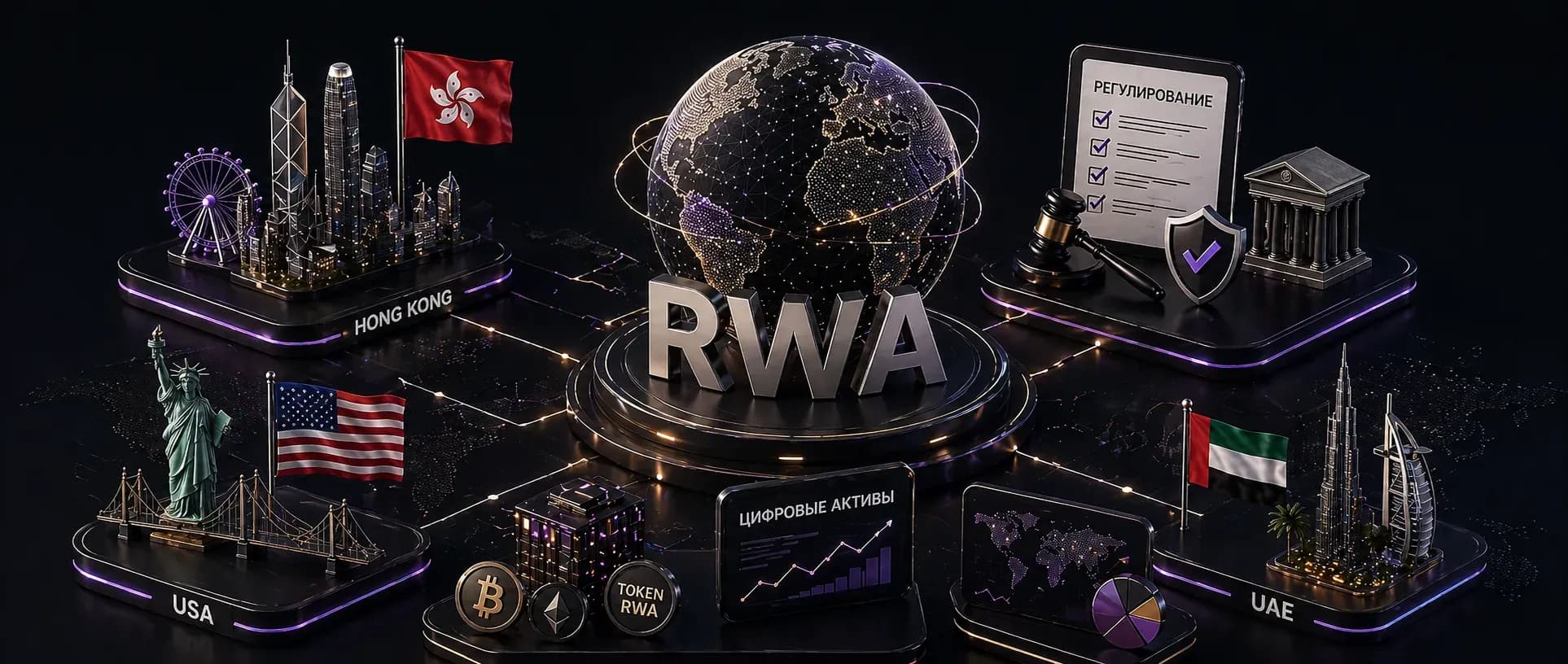 Распространение RWA по миру